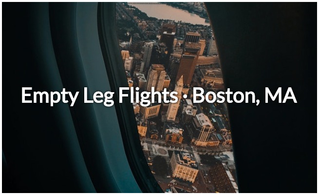 Boston empty leg flights